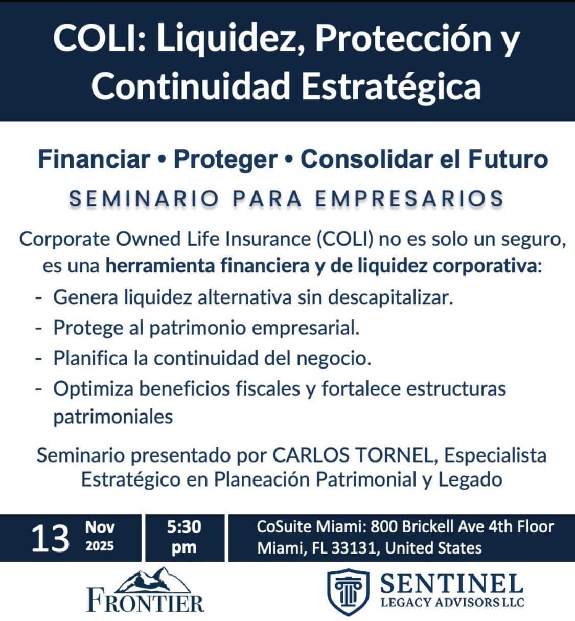 Liquidez, Protección y Continuidad Estratégica